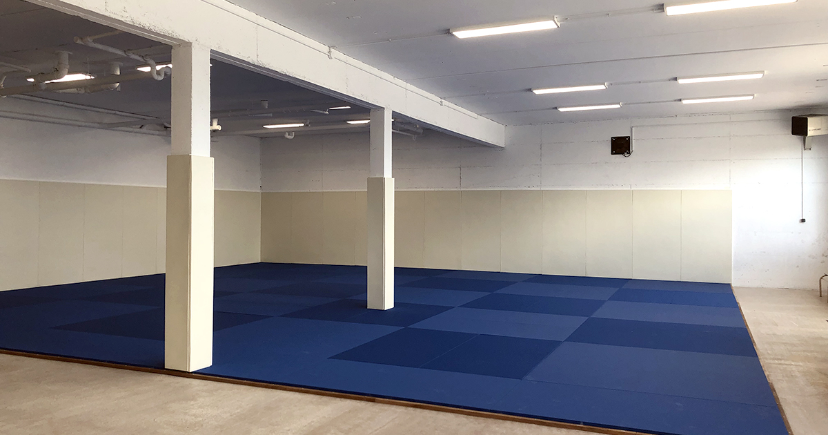 photo de l'intérieur du dojo
