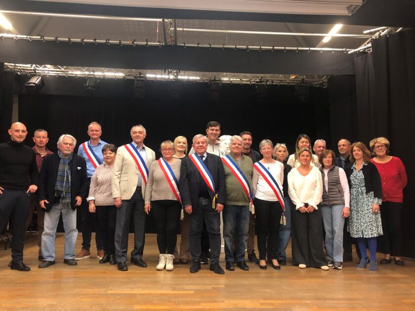 photo des élus au conseil municipal